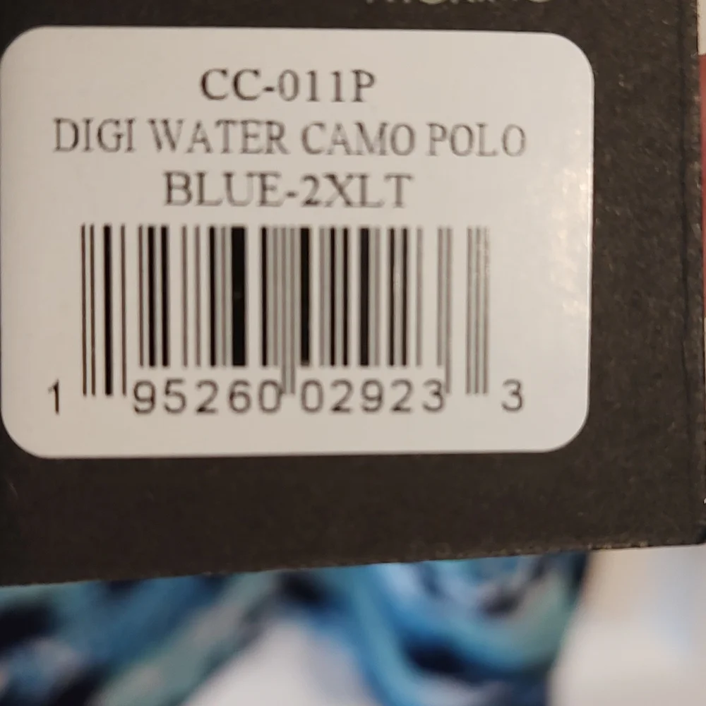 Caddy Cart Camo Polo